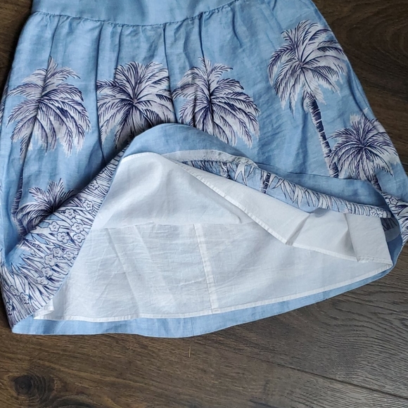 LIKE NEW J Crew Palm Skirt - Picture 4 of 5